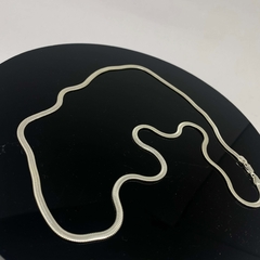 Corrente Elo Lacraia - 60cm 4mm I Prata 925 - comprar online