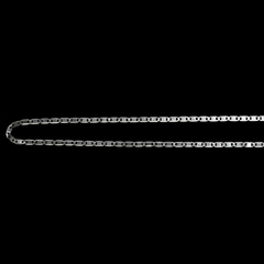 Corrente Piastrine - 70cm 4mm I Prata 925 - Realeza 925