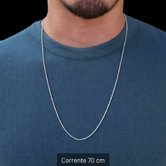 Corrente Rope Fina I Prata 925 - comprar online