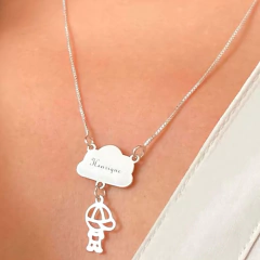 Colar Personalizado Filhos com Gravação | Prata 925 na internet