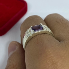 Dedeira com Pedra de Zircônio - 004 I Prata 925 na internet
