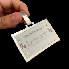 Pingente Personalizado Tropa do Faz Acontence | Prata 925