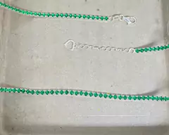 Pulseira Riviera Verde | Prata 925 - comprar online