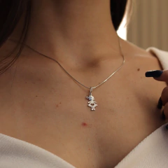 Colar Feminino - Menina | Prata 925