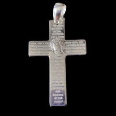 Pingente Cruz Mod 020 | Prata 925