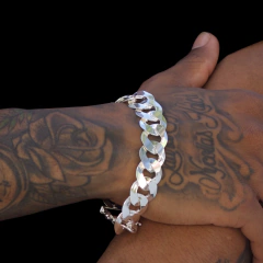 Pulseira Grumet - 22cm 17mm I Prata 925