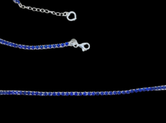 Pulseira Riviera Azul | Prata 925 na internet