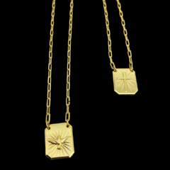 Escapulário Banhado Ouro 18k