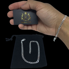 Pulseira Grumet - 21cm 3mm I Prata 925 - comprar online