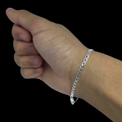Pulseira Grumet - 21cm 3mm I Prata 925 - Realeza 925
