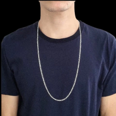 Corrente 3x1 - 80cm 3mm I Prata 925