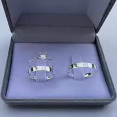 ALIANÇA 3MM (RETA/LISA) | PRATA 925 - comprar online