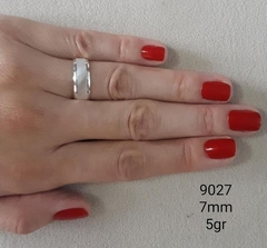 Par de Alianças - Mod. 9027 I Prata 925 - comprar online