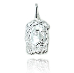Pingente Face de Cristo - P - Realeza 925