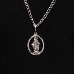 Pingente Nossa Senhora M I Prata 925 - comprar online