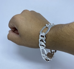 Pulseira 3x1 - 22cm 17mm I Prata 925 - loja online