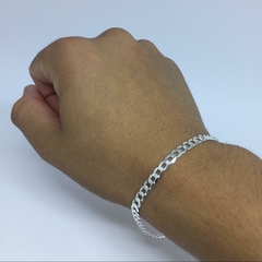 Pulseira Grumet - 21cm 4.5mm I Prata 925 - loja online
