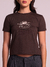 Baby Tee "Salto" - Cacau