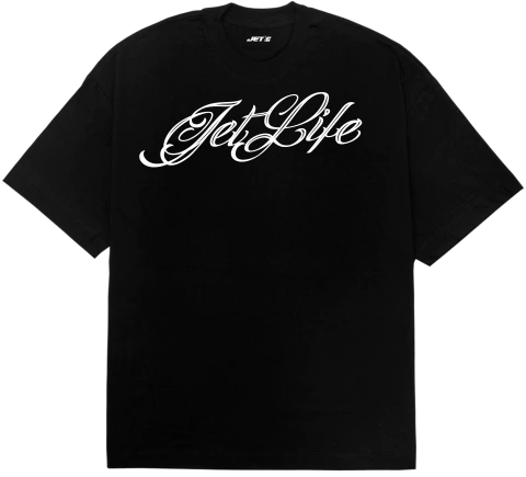 JET LIFE BLACK TEE - comprar online