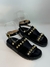 SANDÁLIA LUIZA BARCELOS PAPETE PIRÂMIDES - PRETA - online store