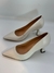 SCARPIN LUIZA BARCELOS SALTO ALTO BICO FINO - OFF WHITE - IM store
