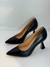 SCARPIN LUIZA BARCELOS SALTO ALTO BICO FINO - PRETO on internet
