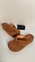 SANDÁLIA LUIZA BARCELOS FLATFORM DE DEDO CAMURÇA - CARAMELO - IM STORE