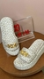 SANDALIA CARMIM FLAT FORM MAYA - BEGE OFF WHITE - IM STORE
