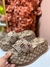 SANDÁLIA CARMIM FLATAFORMA MAYA JACQUARD - BEGE MARROCOS CANELA - comprar online