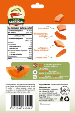 Papaya Deshidratada 15g (Caja 12 piezas) - comprar en línea