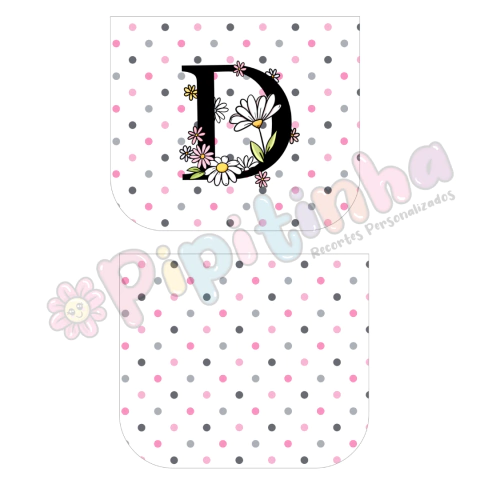 Porta Moedas Alfabeto PMA4