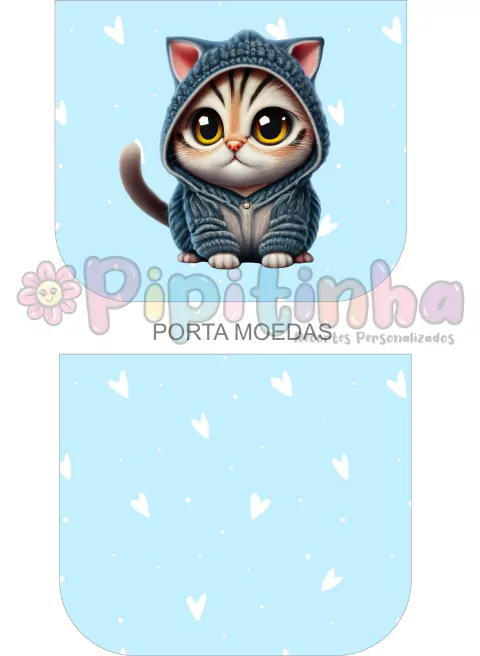 Porta Moedas Gatinhos CAT1