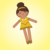 Naninhas doll princesas (bela) - comprar online