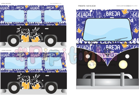 Frasqueira Kombi KF11 - comprar online