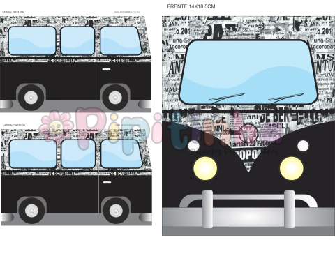 Frasqueira Kombi KF14 - comprar online