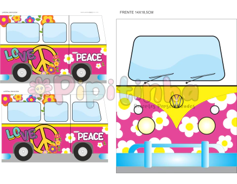 Frasqueira Kombi KF16 - comprar online