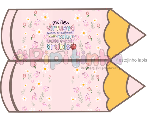 Estojinho Lápis Color LP13