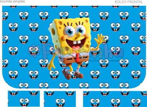 Mochila simples escolar MI97