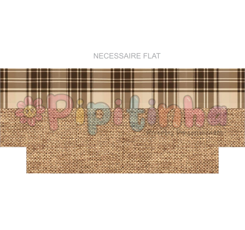 Necessaire Flat NFL3 - comprar online