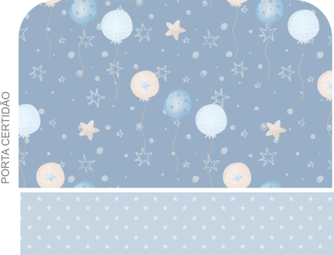 Porta Certidão Baby PCB66