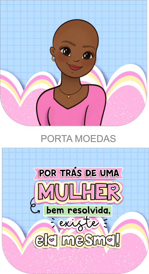 Porta Moedas (dia das mulheres) PMM40 - comprar online