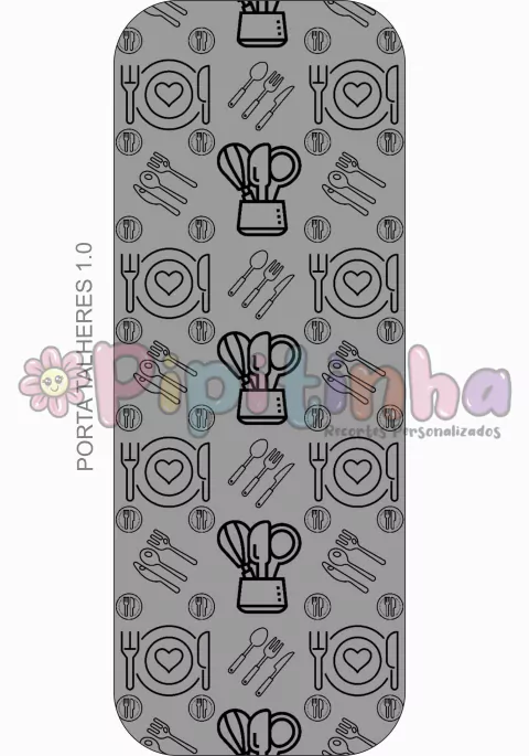 Porta Talheres 1.0 TL45