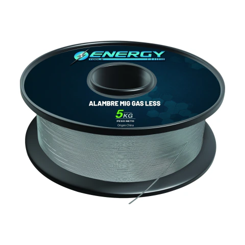 Alambre MIG Flux Sin Gas 0,8 Mm X 5 Kg Energy