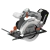 Sierra circular inalámbrica Gladiator Pro de 7 pulgadas con batería de 18 voltios y cargador rápido