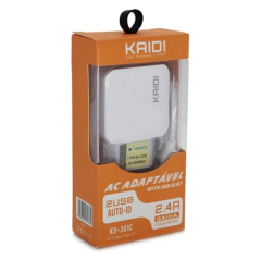 Carregador completo Kaidi - entrada lighting