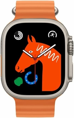 RELÓGIO SMARTWATCH SERIE 8 ULTRA- 49MM - GPS - NFC - 4 PULSEIRAS na internet