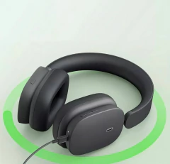 Imagem do Fone De Ouvido Bluetooth Baseus H1 Bowie Noise Reduction - Original
