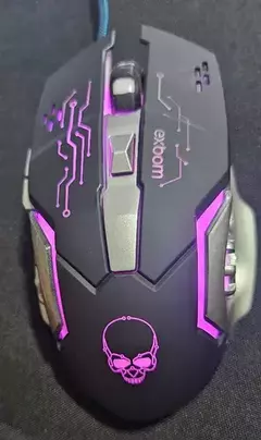 Mouse Gamer 6 Botões 4800dpi 4 Modos Cabo 1.5m Exbom Ms-g280 - Bortoluzzo Exclusive