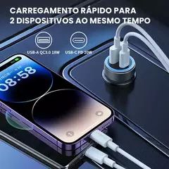 Carregador Veicular Turbo 67.5W Hmaston na internet