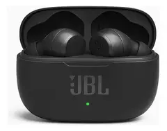 Fone Jbl Wave 200 Atè 20h De Reprodução Sem Fio Bluetooth Cor Preto - comprar online
